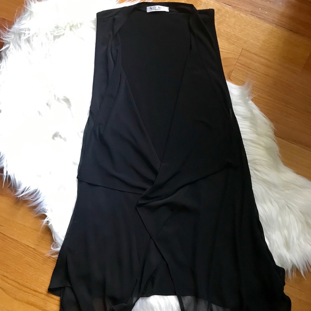 [SO NICE] Sleeveless Cardigan